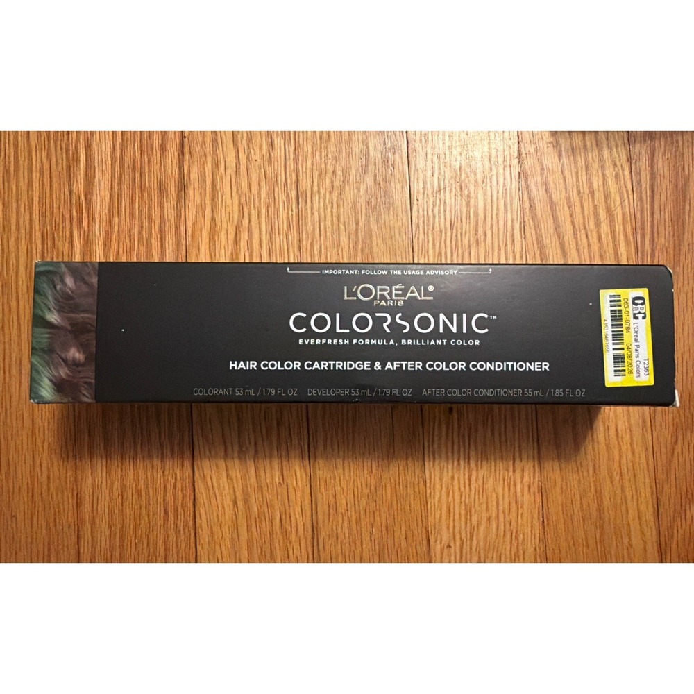 L'Oreal Paris Colorsonic Permanent Hair Color Cartridge - Light Brown